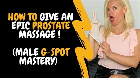 Urine Flow. . How to prostate massage video
